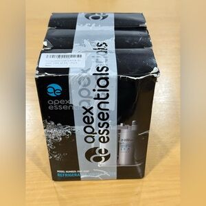 Lot of 3 Apex Essential refrigerator water filter model RWF-030F New Sealed.